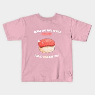 Cute Japanese Food Shushi Kids T-Shirt